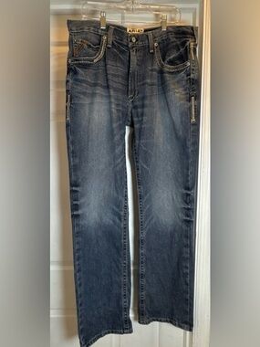 Ariat M5 straight fit straight leg denim jeans men’s size 36x34